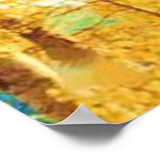 DESIDERATA-Plakat für verblasste Aspens Poster (Ecke)