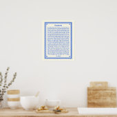 Desiderata Plakatdruck, mittelalterliches Design, Poster (Küche)