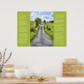 Desiderata Poem - Country Lane Poster (Küche)