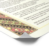 Desiderata Poem Poster (Ecke)