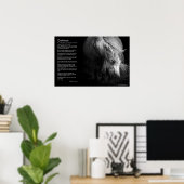 Desiderata - Pony Head and Mane von Fine Art Pony Poster (Heimbüro)