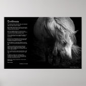 Desiderata - Pony Head and Mane von Fine Art Pony Poster (Vorne)
