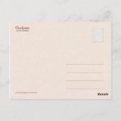 Desiderata Postcard Postkarte (Rückseite)