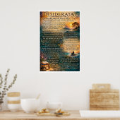 Desiderata  poster (Küche)