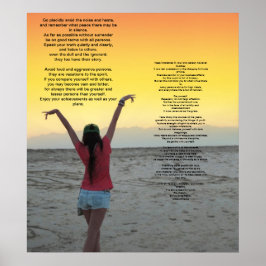Desiderata Poster