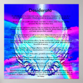 Desiderata Poster (Vorne)