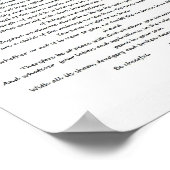 DESIDERATA POSTER (Ecke)