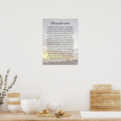 DESIDERATA POSTER (Küche)