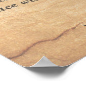 DESIDERATA Poster-Max Ehrmann-Embossed Wood Plank Poster (Ecke)
