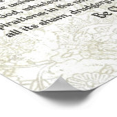 DESIDERATA Poster Max Ehrmann-Mittelalterliche Kal (Ecke)