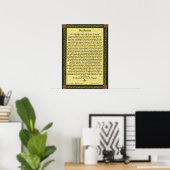 DESIDERATA Poster von Max Ehrmann (Heimbüro)