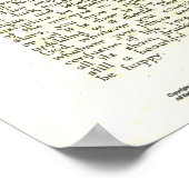 DESIDERATA Poster von Max Ehrmann - Antiquitätenro (Ecke)