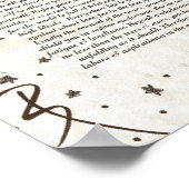 DESIDERATA-Poster von Max Ehrmann-Shining Star Poster (Ecke)