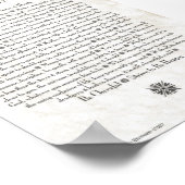 DESIDERATA-Poster von Max Ehrmann - VIELE GRÖSSEN Poster (Ecke)