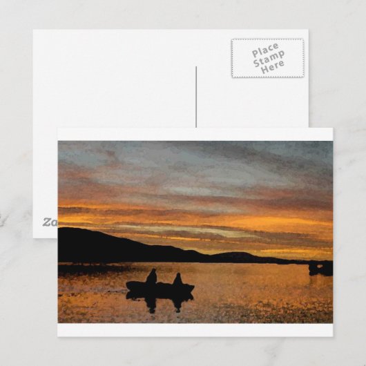 Desiderata Postkarte (Vorne/Hinten)