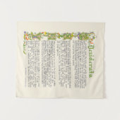 Desiderata Prose von Herrn Ehrmann Wandteppich (Vorderseite (Horizontal))