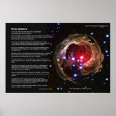 Desiderata - Red Supergiant Star V838 Monocerotis Poster (Vorne)