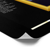 DESIDERATA Rocks Posters Poster (Ecke)