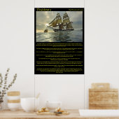 Desiderata Sail Boat Posters Poster (Küche)