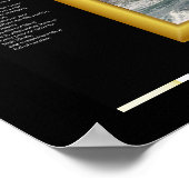 DESIDERATA Splash Posters Poster (Ecke)