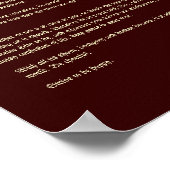 Desiderata - Stachelige Hütte von Willy Lott Poster (Ecke)