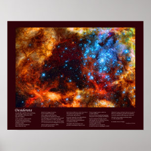 Desiderata - Stellar-Kinderzimmer in Tarantula-Neb Poster