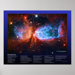Desiderata - Sternengeburt in Cygnus, Schwan Poster