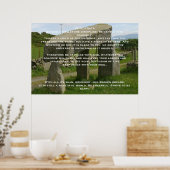 DESIDERATA Stone Posters Poster (Küche)
