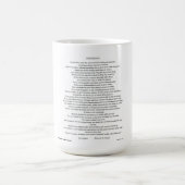 DESIDERATA-TASSE KAFFEETASSE (Mittel)