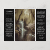 Desiderata Tranquil Pool, Drifting Blogs, Liebe Postkarte (Vorderseite)