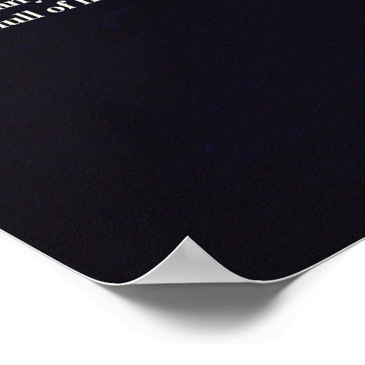 Desiderata Tree by Lake Poster (Ecke)