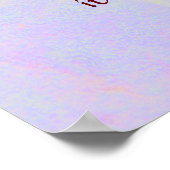 DESIDERATA verändert Daisy-Plakat Poster (Ecke)