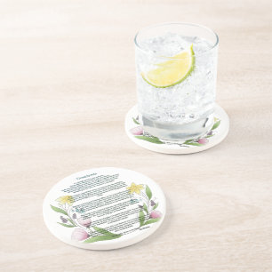 Desiderata von Max Ehrmann Getränkeuntersetzer