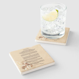 Desiderata von Max Ehrmann Steinuntersetzer