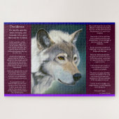 Desiderata von Max Ehrmann Weißwolf Puzzle (Horizontal)