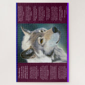 Desiderata von Max Ehrmann Weißwolf Puzzle (Vertikal)