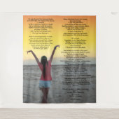 Desiderata Wandteppich (Vorderseite)