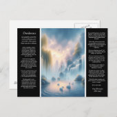 Desiderata Wasserfall Spispers Postkarte (Vorne/Hinten)