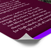 DESIDERATA Wasserfälle Poster 2 (Ecke)