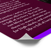 DESIDERATA Wasserfälle Poster 7 (Ecke)