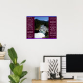 DESIDERATA Wasserfälle Poster 8 (Heimbüro)