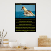 Desiderata Water Horse Posters Poster (Küche)