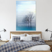 DESIDERATA Winterbaumen Leinwanddruck (Insitu (Schlafzimmer))