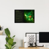 Desiderata - Wreath Nebula, Barnard 3, Milchstraße Poster (Heimbüro)