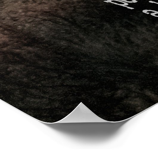 DESIDERATA Wüste Poster (Ecke)