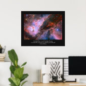 Desiderata Zitat: Carina Nebula, Eta Carinae Poster (Heimbüro)