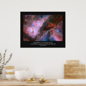Desiderata Zitat: Carina Nebula, Eta Carinae Poster (Küche)