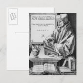 Desiderius Erasmus von Rotterdam, 1526 Postkarte (Vorne/Hinten)