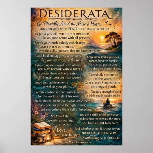 DESIDERTA POSTER (Vorne)