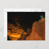 Desierto en la noche postkarte (Vorne/Hinten)